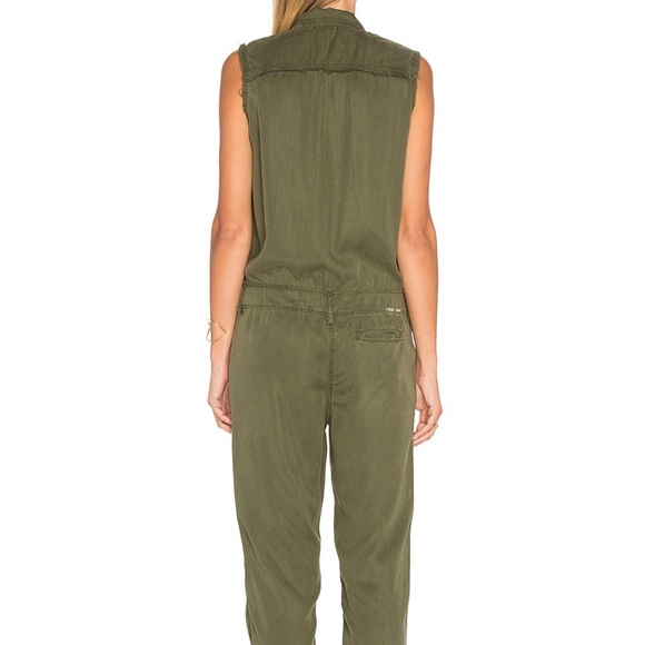 Étienne Marcel sleeveless jumpsuit in military S - Picture 2 of 14